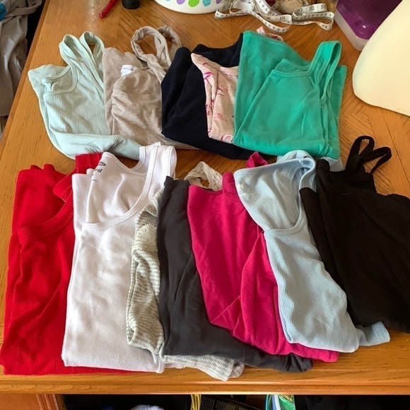 Tops - 12 tank tops various sizes XS-M